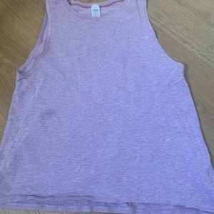Lululemon kids; ivivva purple size 12 muscle tank top